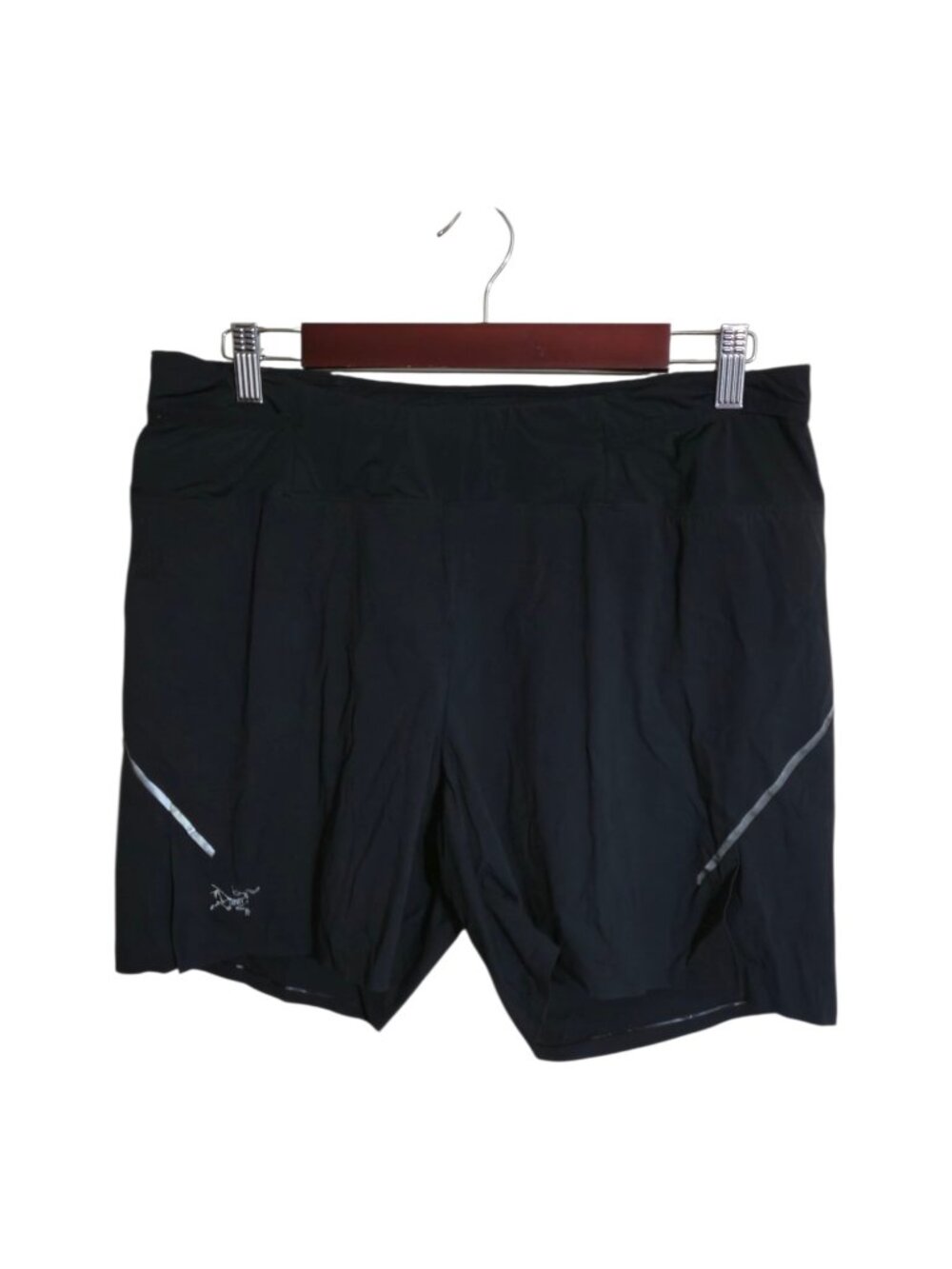 Arc'teryx Men's Running Shorts Medium Reflective Athletic Lined Lightweight Brea